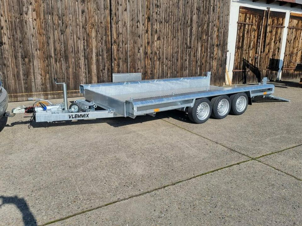Vlemmix Tridem Maschinentransporter 3,5t Minibagger - Reboque porta máquinas: foto 5 Vlemmix Tridem Maschinentransporter 3,5t Minibagger - Reboque porta máquinas: foto 5