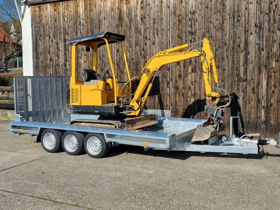 Locação financeira de  Vlemmix Tridem Maschinentransporter 3,5t Minibagger Vlemmix Tridem Maschinentransporter 3,5t Minibagger: foto 18