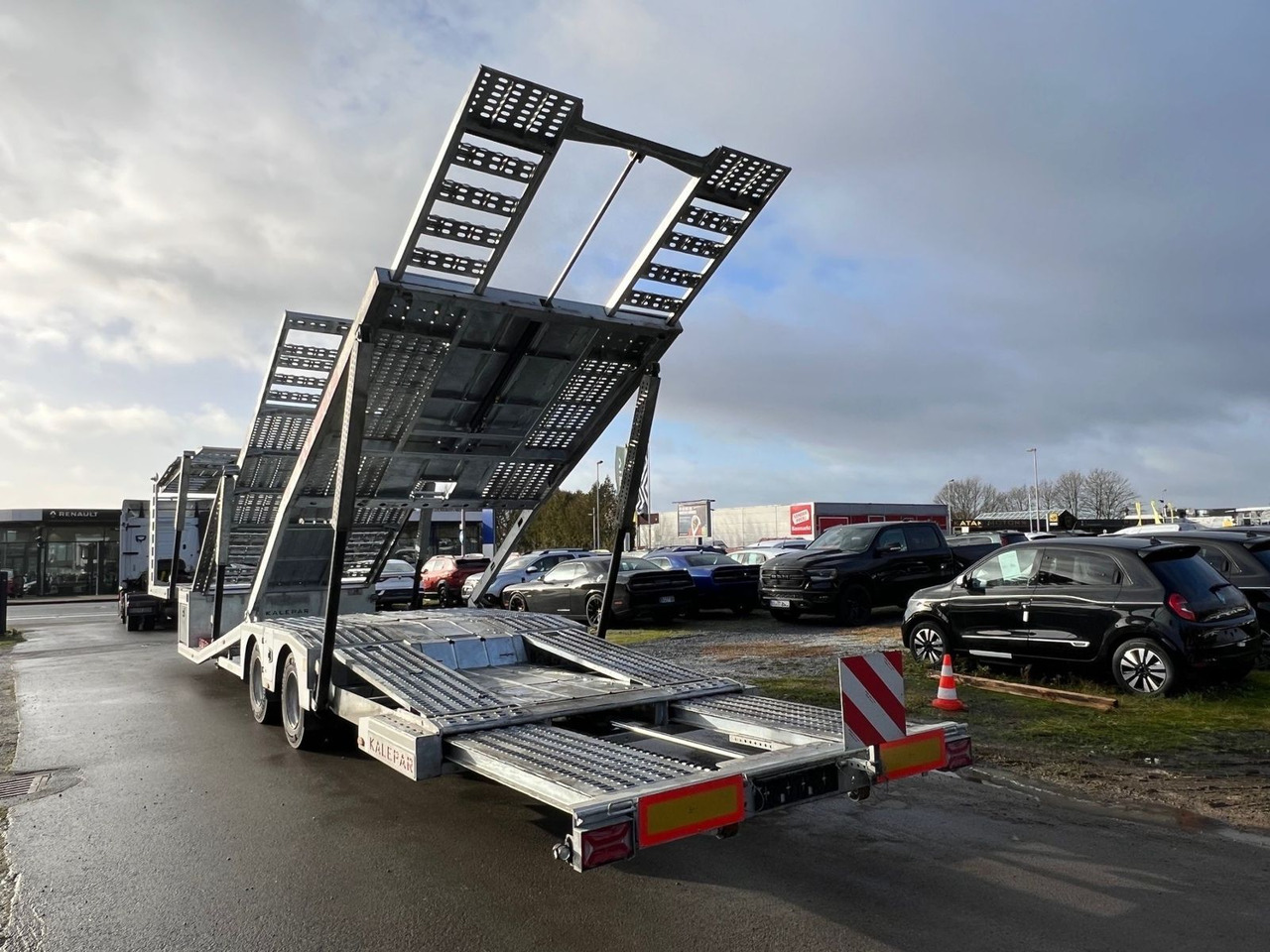 KALEPAR KLP228V6 6er-Autotransporter VDI2700 - Semi-reboque transporte de veículos: foto 4 KALEPAR KLP228V6 6er-Autotransporter VDI2700 - Semi-reboque transporte de veículos: foto 4