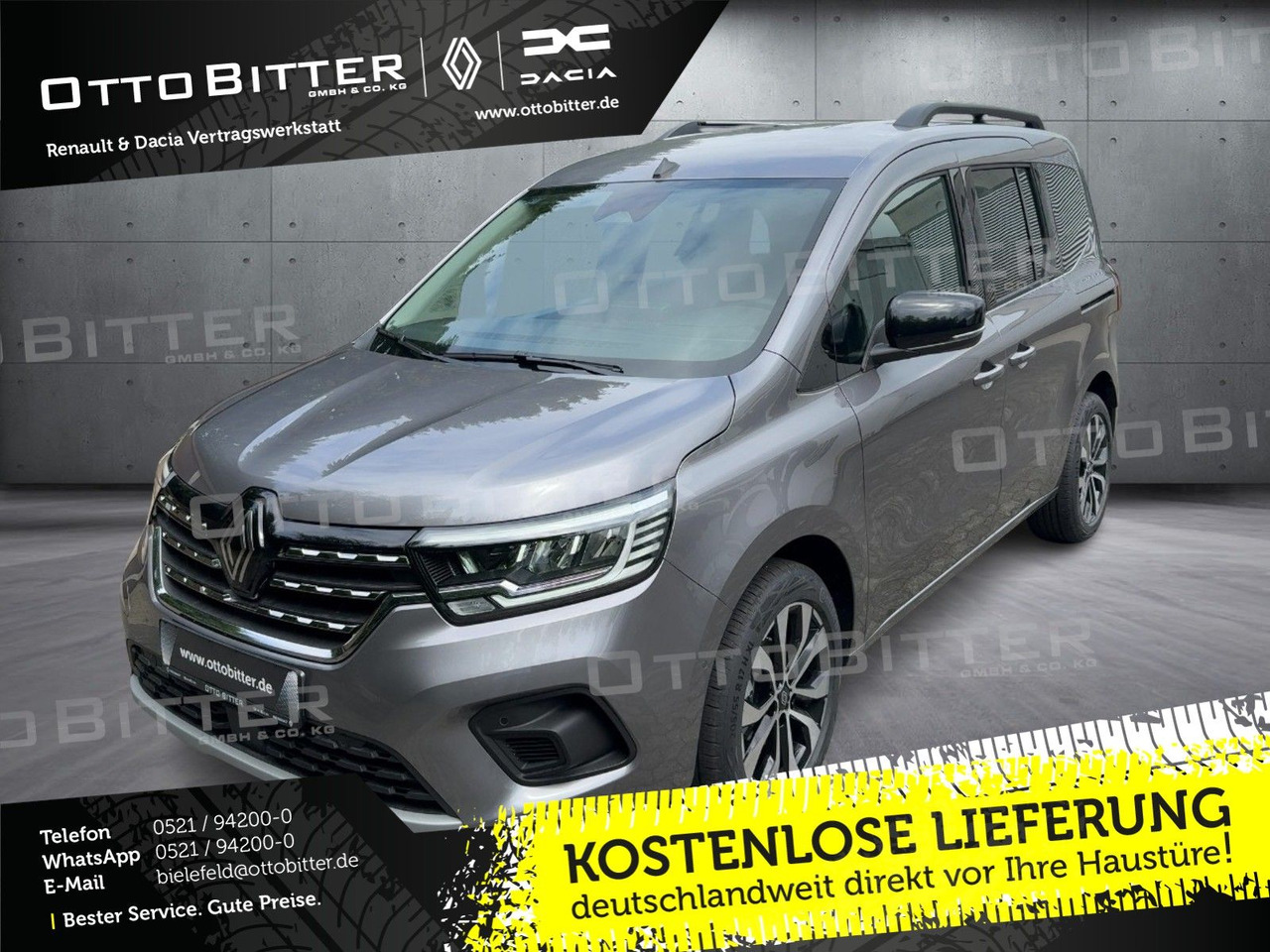 Renault Kangoo Techno TCe130 EDC SITZH/ALU/ALU/EASY-LINK - Furgão de passageiros: foto 1 Renault Kangoo Techno TCe130 EDC SITZH/ALU/ALU/EASY-LINK - Furgão de passageiros: foto 1