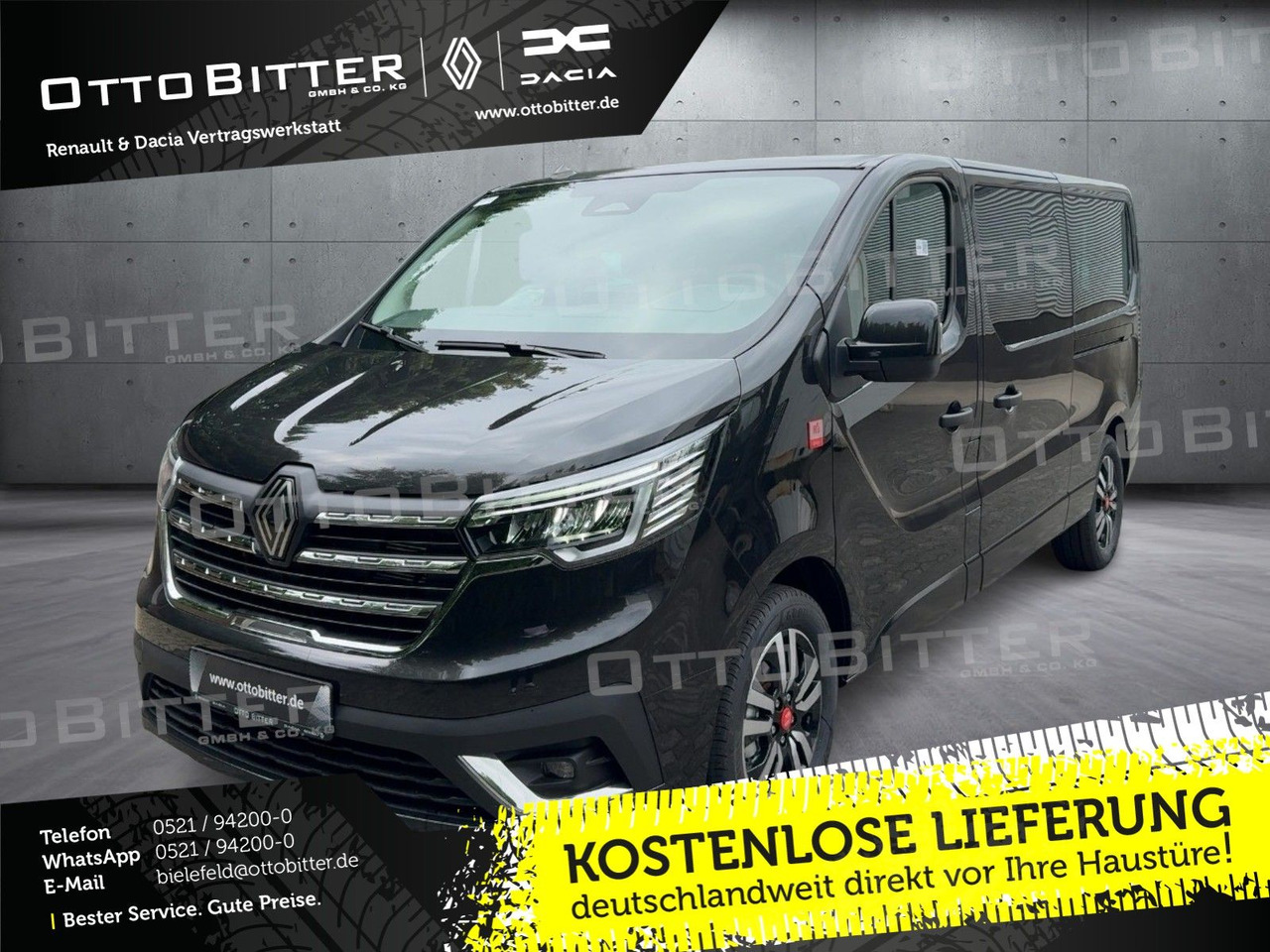 Renault Trafic Grand RED EDITION L2H1 dCi150 9-AUTOMATIK - Furgão de passageiros: foto 1 Renault Trafic Grand RED EDITION L2H1 dCi150 9-AUTOMATIK - Furgão de passageiros: foto 1