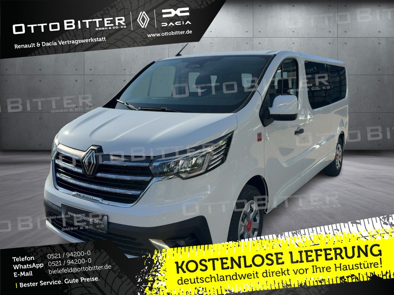Renault Trafic Grand RED EDITION L2H1 dCi150 9-SITZE - Furgão de passageiros: foto 1 Renault Trafic Grand RED EDITION L2H1 dCi150 9-SITZE - Furgão de passageiros: foto 1