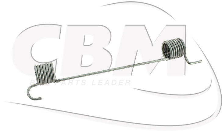 CBM REAR BRAKE LINING LOWER SPRING - IRISBUS - IVECO - RVI (4420000014) - Peças de freio para Ônibus: foto 1 CBM REAR BRAKE LINING LOWER SPRING - IRISBUS - IVECO - RVI (4420000014) - Peças de freio para Ônibus: foto 1