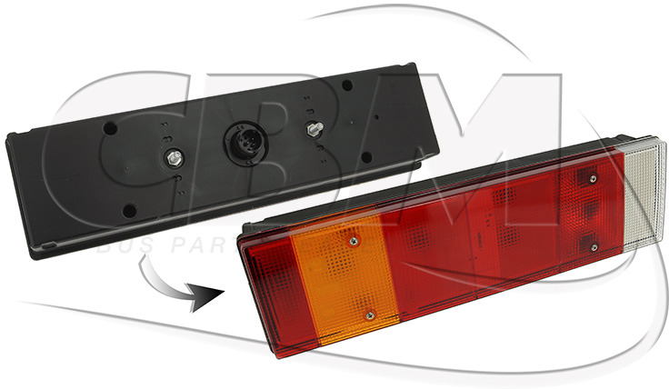 IVECO 6 FUNCTIONS REAR LIGHT - IRISBUS - IVECO - RVI VANHOOL (5010206065 | 660734460) - Farol traseiros para Ônibus: foto 1 IVECO 6 FUNCTIONS REAR LIGHT - IRISBUS - IVECO - RVI VANHOOL (5010206065 | 660734460) - Farol traseiros para Ônibus: foto 1