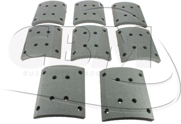 IVECO SIDE BRAKE LINING - IRISBUS - IVECO - RVI MERCEDES (5010306639 | A4229900051 | A3129900251) - Peças de freio para Ônibus: foto 1 IVECO SIDE BRAKE LINING - IRISBUS - IVECO - RVI MERCEDES (5010306639 | A4229900051 | A3129900251) - Peças de freio para Ônibus: foto 1