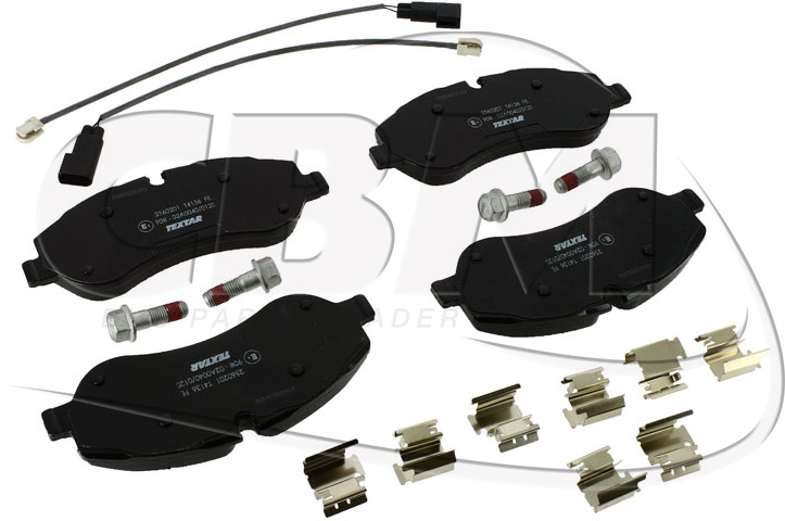 TEXTAR FRONT BRAKE PAD - MERCEDES MAN NEOPLAN VOLVO IRISBUS - IVECO - RVI (A0002777531 | N1014007802 | 14007802 | 11704340 | 8551052 | 503136162 | 5010393879) - Pastilhas de freio para Ônibus: foto 1 TEXTAR FRONT BRAKE PAD - MERCEDES MAN NEOPLAN VOLVO IRISBUS - IVECO - RVI (A0002777531 | N1014007802 | 14007802 | 11704340 | 8551052 | 503136162 | 5010393879) - Pastilhas de freio para Ônibus: foto 1