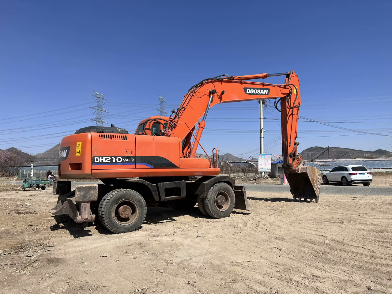 Escavadeira de rodas DOOSAN 210w-7 [ Copy ] [ Copy ]: foto 11