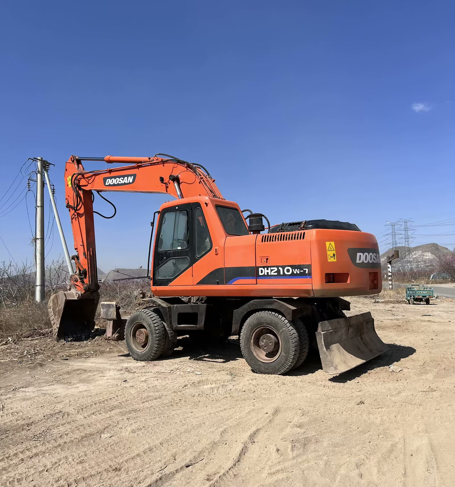 Escavadeira de rodas DOOSAN 210w-7 [ Copy ] [ Copy ]: foto 14