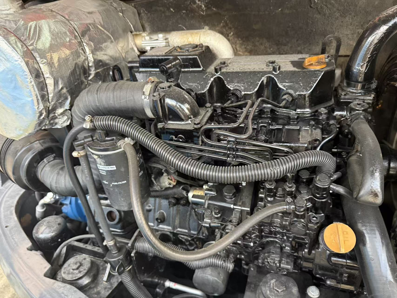 Mini escavadeira DOOSAN Used large Doosan DX60 excavators, original DX60 used excavators, 6-ton DX60 hydraulic excavators, best-selling at low prices.: foto 10