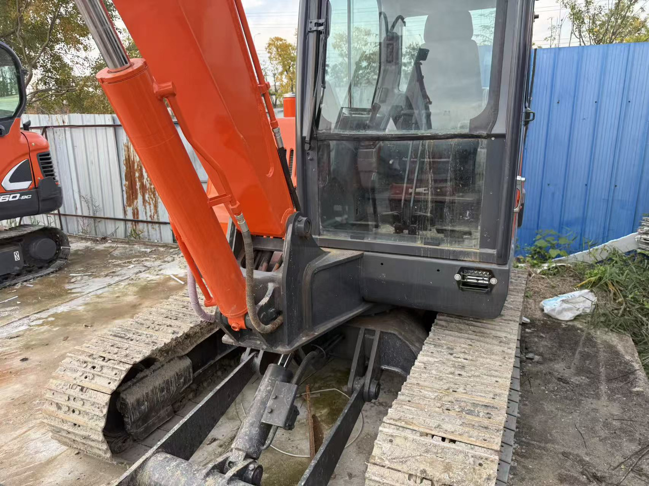 Mini escavadeira DOOSAN Used large Doosan DX60 excavators, original DX60 used excavators, 6-ton DX60 hydraulic excavators, best-selling at low prices.: foto 8