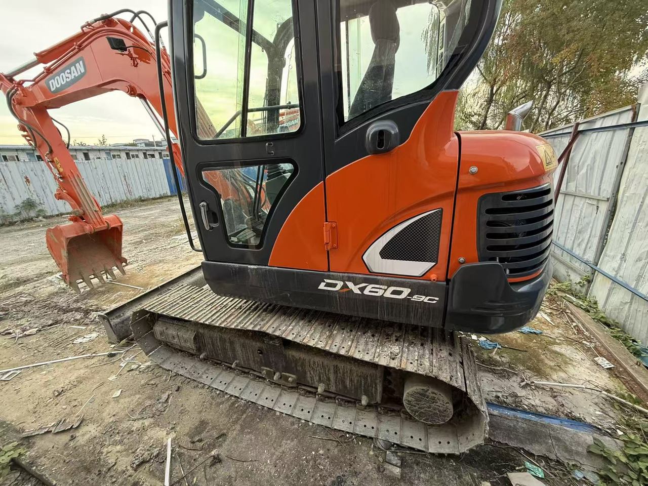 Mini escavadeira DOOSAN Used large Doosan DX60 excavators, original DX60 used excavators, 6-ton DX60 hydraulic excavators, best-selling at low prices.: foto 9