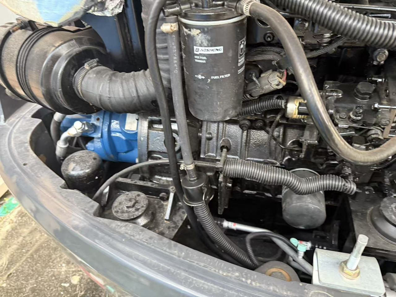 Mini escavadeira DOOSAN Used large Doosan DX60 excavators, original DX60 used excavators, 6-ton DX60 hydraulic excavators, best-selling at low prices.: foto 11