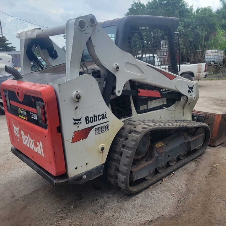 Used Bob Cat Bob Cat T590 Used Skid Steer Wheel Loader Multifunctional Track Loaders Bobcat - Mini pá carregadora: foto 1 Used Bob Cat Bob Cat T590 Used Skid Steer Wheel Loader Multifunctional Track Loaders Bobcat - Mini pá carregadora: foto 1