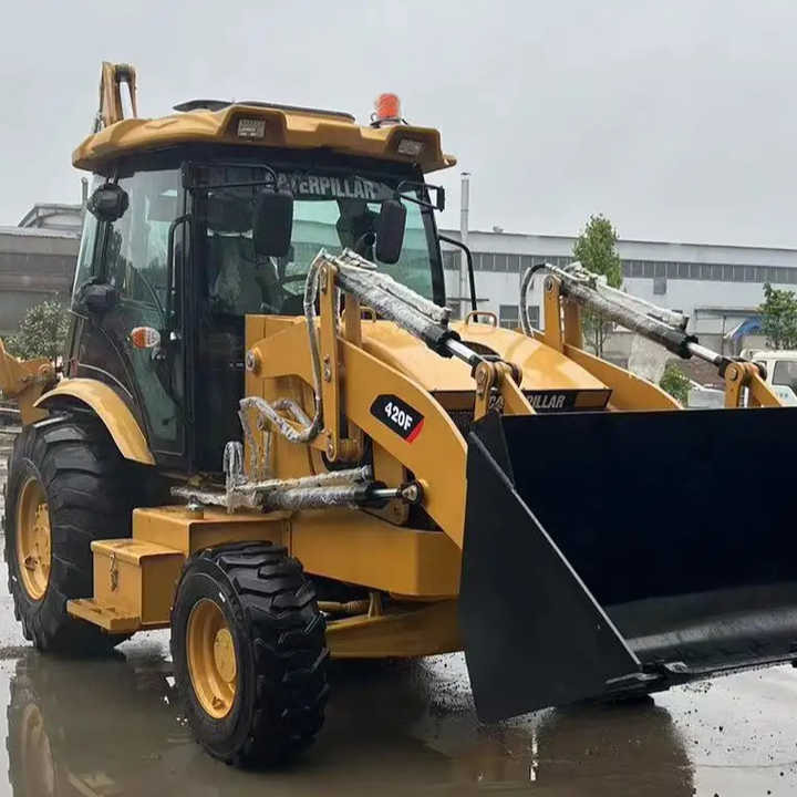 Used Caterpillar CAT 420F Backhoe Loader Retro Excavator CAT420F Cheap Price for Sale - Retroescavadeira: foto 1 Used Caterpillar CAT 420F Backhoe Loader Retro Excavator CAT420F Cheap Price for Sale - Retroescavadeira: foto 1