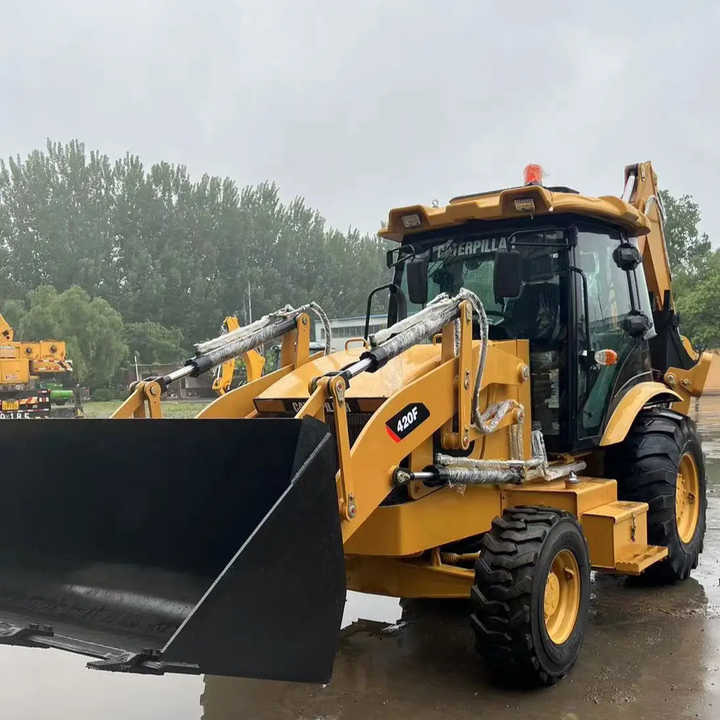 Used Caterpillar CAT 420F Backhoe Loader Retro Excavator CAT420F Cheap Price for Sale - Retroescavadeira: foto 4 Used Caterpillar CAT 420F Backhoe Loader Retro Excavator CAT420F Cheap Price for Sale - Retroescavadeira: foto 4