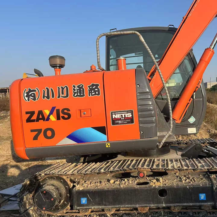 Used HITACHI ZX70 Model Mini Excavator Second Hand Machine Popular Brand Japan Hitachi Hydraulic Machinery - Escavadeira: foto 1 Used HITACHI ZX70 Model Mini Excavator Second Hand Machine Popular Brand Japan Hitachi Hydraulic Machinery - Escavadeira: foto 1