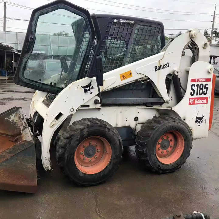 Used Heavy Construction Equipment bobcat S185 Second Hand Skid Steers Used Machine Hot Sale - Mini pá carregadora: foto 1 Used Heavy Construction Equipment bobcat S185 Second Hand Skid Steers Used Machine Hot Sale - Mini pá carregadora: foto 1