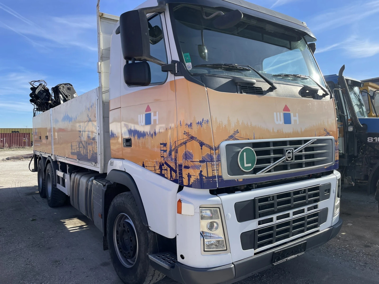Volvo Fh 12 6х6, Кран, Нов внос - Camião de caixa aberta/ Plataforma, Camião grua: foto 4 Volvo Fh 12 6х6, Кран, Нов внос - Camião de caixa aberta/ Plataforma, Camião grua: foto 4