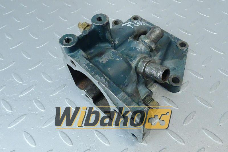 Thermostat housing for engine Kubota V3800 1C011-72707 - Termóstato para Máquina de construção: foto 1 Thermostat housing for engine Kubota V3800 1C011-72707 - Termóstato para Máquina de construção: foto 1