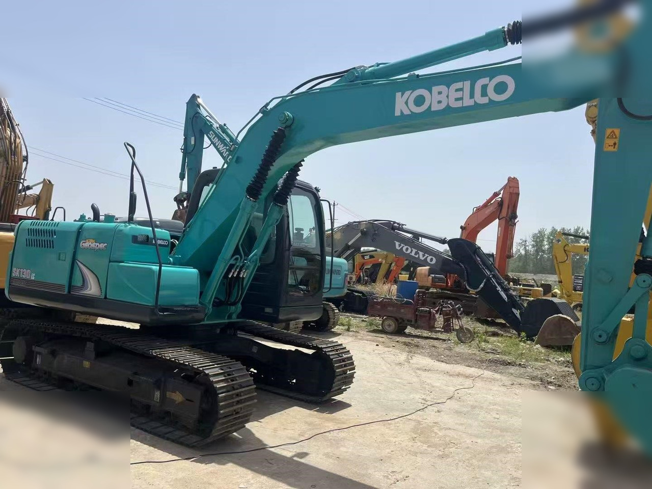 Escavadora de rastos KOBELCO SK130 LC: foto 13