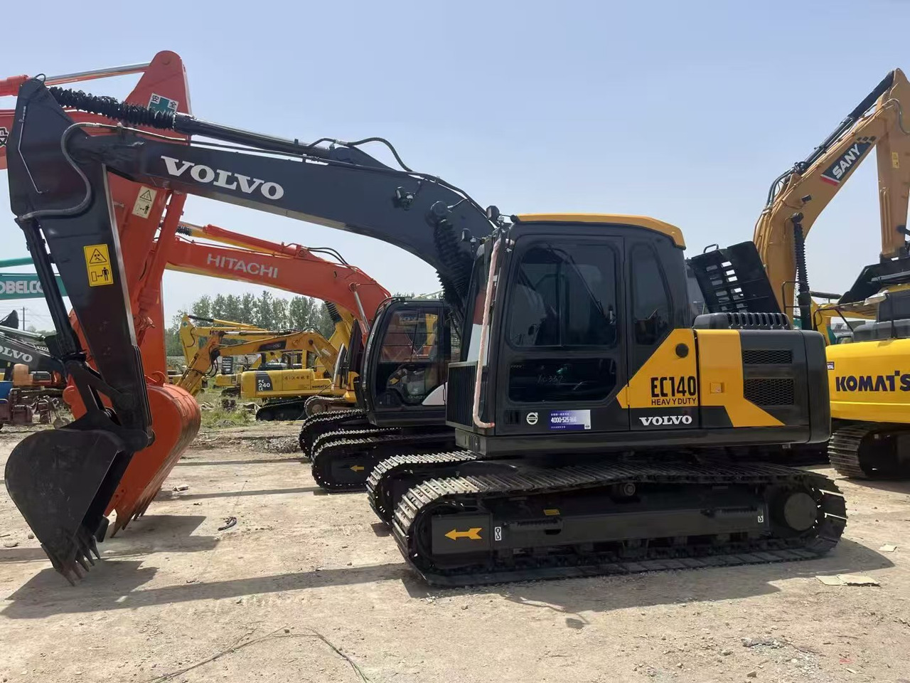VOLVO EC140 - Escavadora de rastos: foto 2 VOLVO EC140 - Escavadora de rastos: foto 2