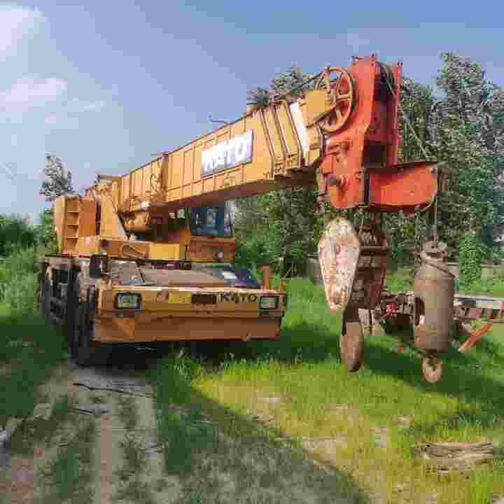 50 Ton Japan KATO Rough Crane Used 50 Ton KATO Truck Crane for Sale - Grua de estaleiro: foto 2 50 Ton Japan KATO Rough Crane Used 50 Ton KATO Truck Crane for Sale - Grua de estaleiro: foto 2