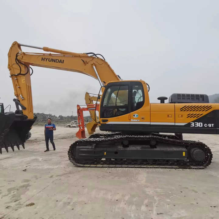 Heavy Construction Equipment Crawler Excavator HYUNDAI R330 Used Machine for Sale - Escavadora de rastos: foto 1 Heavy Construction Equipment Crawler Excavator HYUNDAI R330 Used Machine for Sale - Escavadora de rastos: foto 1