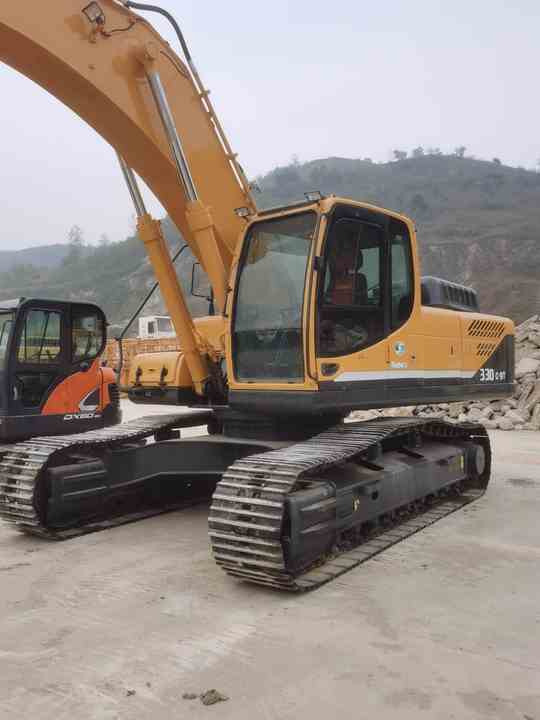 Heavy Construction Equipment Crawler Excavator HYUNDAI R330 Used Machine for Sale - Escavadora de rastos: foto 4 Heavy Construction Equipment Crawler Excavator HYUNDAI R330 Used Machine for Sale - Escavadora de rastos: foto 4