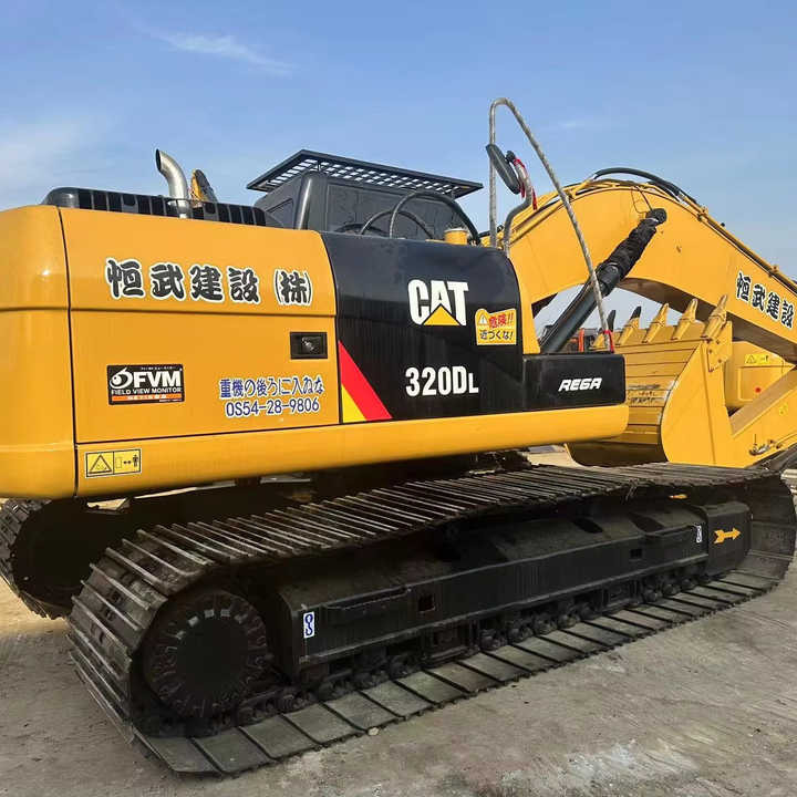 Escavadora de rastos Original  Made Used Cat 320D Crawler Caterpillar Excavator Hydraulic Machine Caterpillar Digger Cat 320d Used Excavators: foto 1