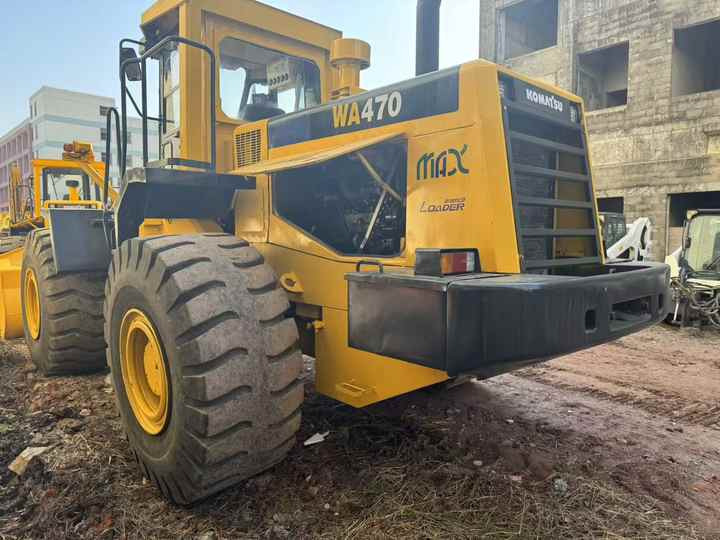 Used komatsu WA470-3 Model Wheel Loader Second Hand Machine Popular Brand Japan komatsu Hydraulic Machinery - Pá carregadora de rodas: foto 4 Used komatsu WA470-3 Model Wheel Loader Second Hand Machine Popular Brand Japan komatsu Hydraulic Machinery - Pá carregadora de rodas: foto 4