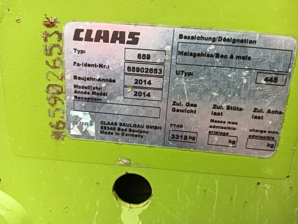Claas ORBIS 750 - Picadora de forragem automotriz: foto 5 Claas ORBIS 750 - Picadora de forragem automotriz: foto 5