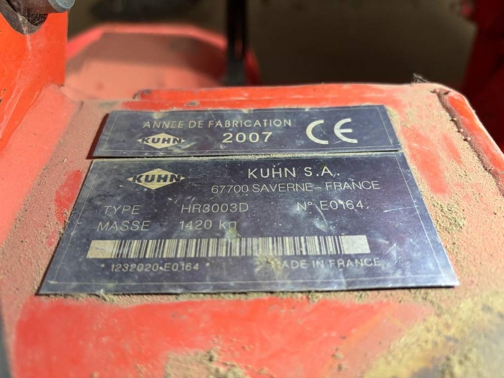 Kuhn HR 3003 D - Fresa agrícola: foto 5 Kuhn HR 3003 D - Fresa agrícola: foto 5