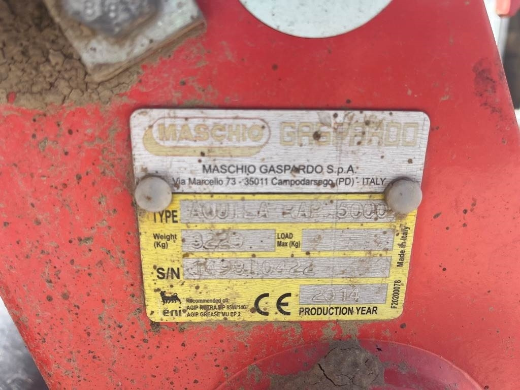 Maschio Aquila 5000  - Fresa agrícola: foto 2 Maschio Aquila 5000  - Fresa agrícola: foto 2