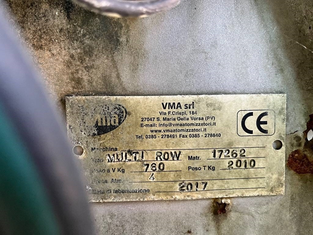 VMA MULTI ROW  - Pulverizador de arrastar: foto 5 VMA MULTI ROW  - Pulverizador de arrastar: foto 5