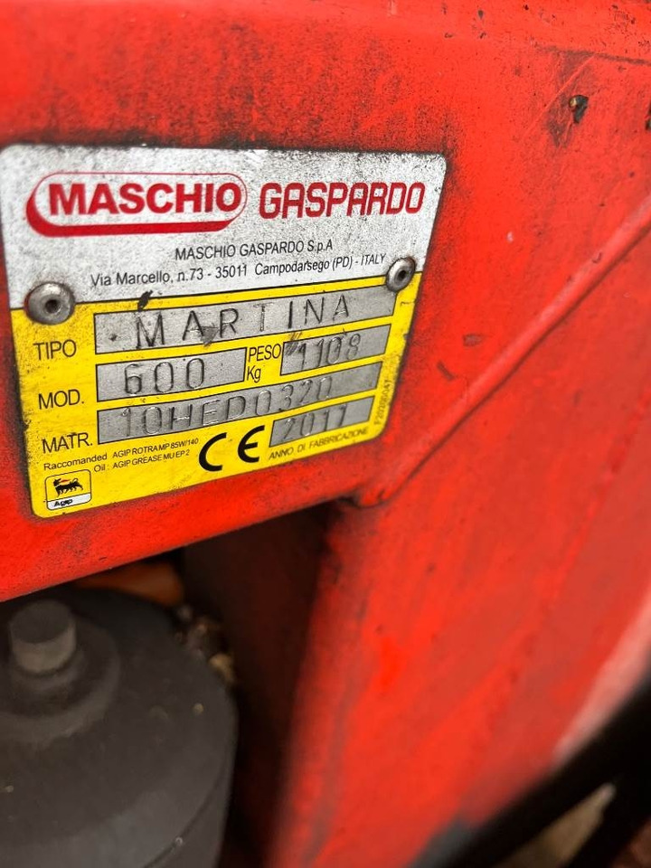 Maschio Martina 600 - Veículo municipal/ Especial: foto 2 Maschio Martina 600 - Veículo municipal/ Especial: foto 2