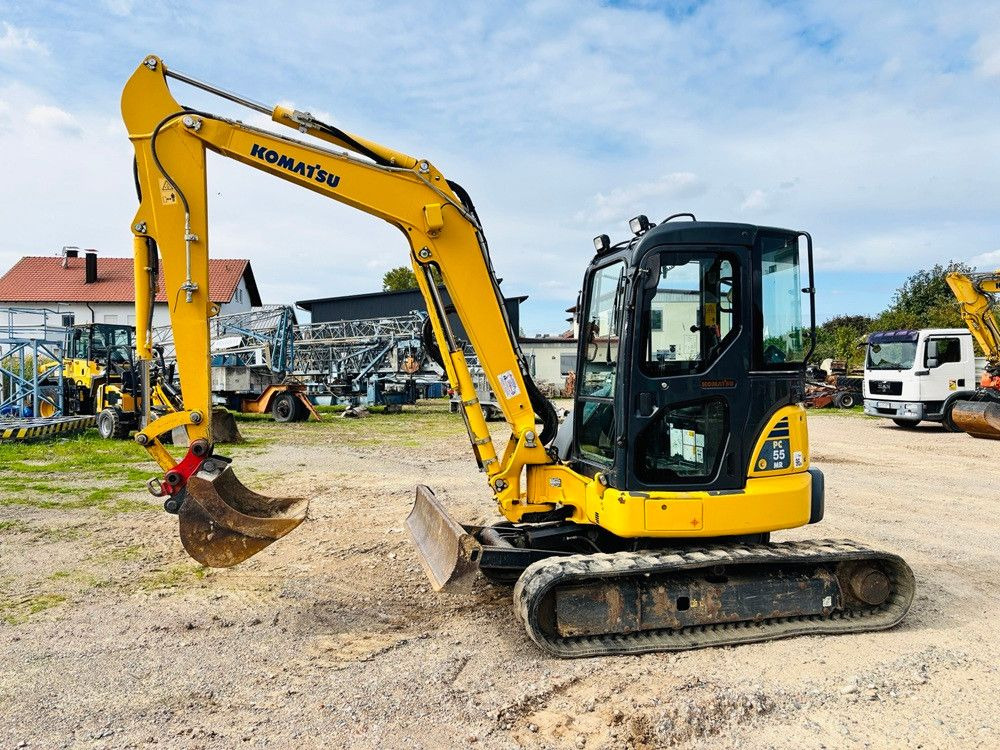 Komatsu PC55MR-3 - Mini escavadeira: foto 1 Komatsu PC55MR-3 - Mini escavadeira: foto 1