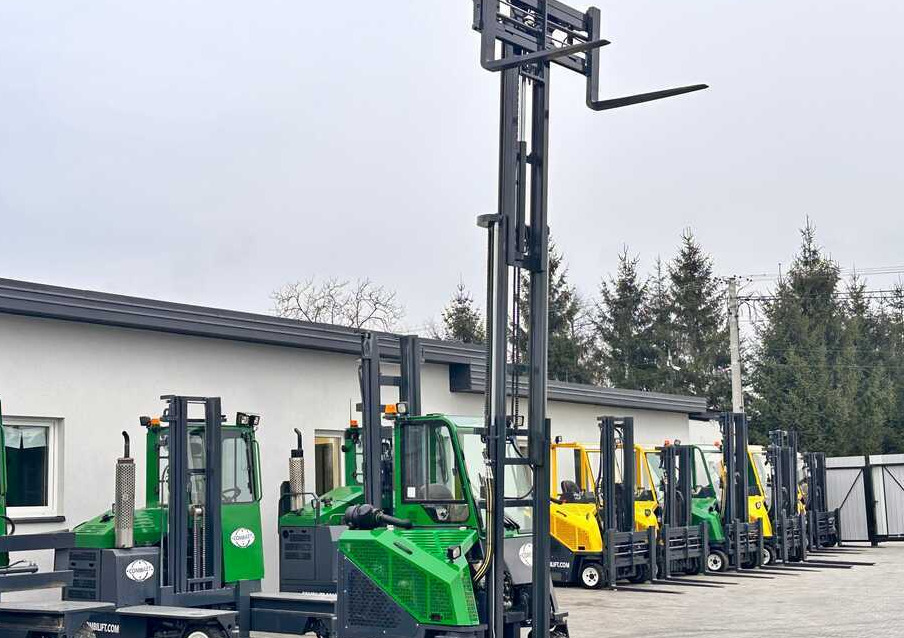 Empilhador de 4 vias Combilift C2500CB / TRIPLEX / DIESEL / 4900MM / FREE LIFT / POSITIONER 1720MM / LIKE NEW: foto 19
