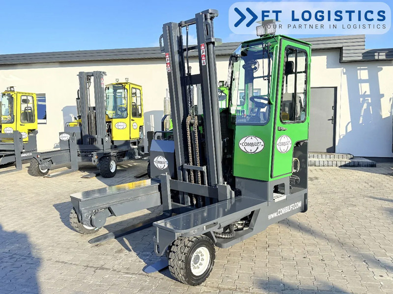 Combilift C5000L | GAS | DUPLEX 4100MM | FORK POSITIONER | FULL CABIN | FREE LIFT | PERFECT CONDITION | A wide range of four-way and side- - Empilhador de 4 vias: foto 1 Combilift C5000L | GAS | DUPLEX 4100MM | FORK POSITIONER | FULL CABIN | FREE LIFT | PERFECT CONDITION | A wide range of four-way and side- - Empilhador de 4 vias: foto 1