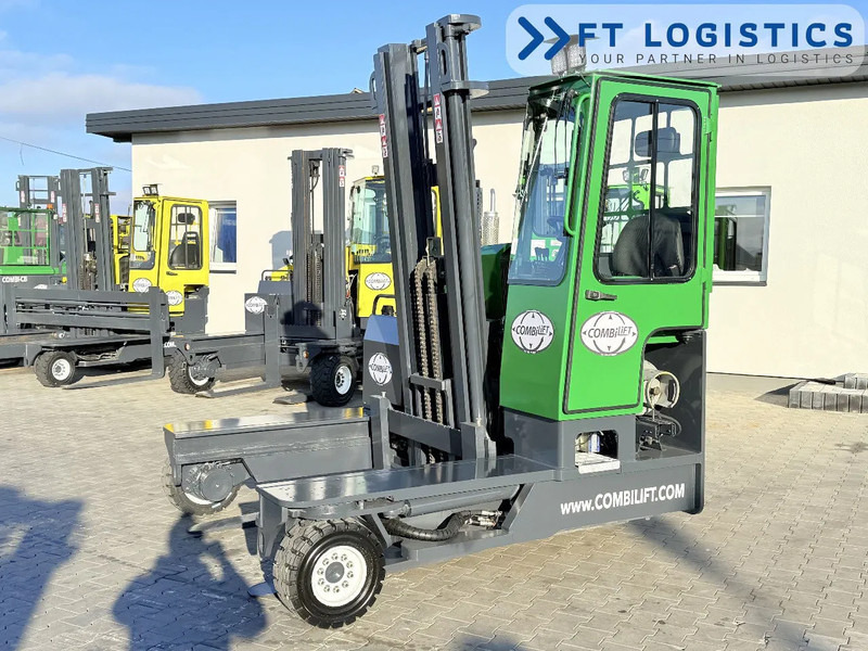 Combilift C5000L | GAS | DUPLEX 4100MM | FORK POSITIONER | FULL CABIN | FREE LIFT | PERFECT CONDITION | A wide range of four-way and side- - Empilhador de 4 vias: foto 2 Combilift C5000L | GAS | DUPLEX 4100MM | FORK POSITIONER | FULL CABIN | FREE LIFT | PERFECT CONDITION | A wide range of four-way and side- - Empilhador de 4 vias: foto 2