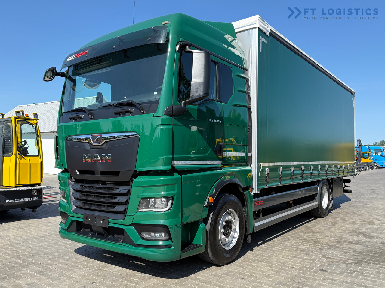 MAN TGX 18.470 / 19 PALLETS / NEW MODEL / RETARDER / EXCELLENT CONDITION - Camião de lona: foto 1 MAN TGX 18.470 / 19 PALLETS / NEW MODEL / RETARDER / EXCELLENT CONDITION - Camião de lona: foto 1