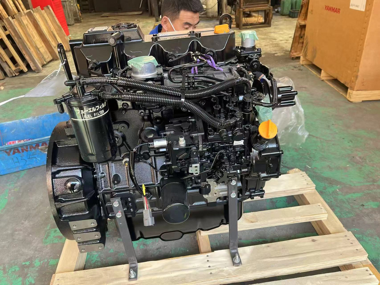 YANMAR 4TNV94L - Motor para Escavadeira: foto 2 YANMAR 4TNV94L - Motor para Escavadeira: foto 2