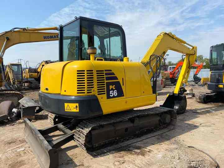 Cheap Used Komatsu PC56 Crawler Excavator with High Efficiency Used Heavy Machinery Komatsu P56 Digger Cheap for Sale - Escavadora de rastos: foto 2 Cheap Used Komatsu PC56 Crawler Excavator with High Efficiency Used Heavy Machinery Komatsu P56 Digger Cheap for Sale - Escavadora de rastos: foto 2