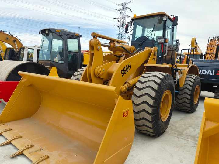Heavy-Duty CAT966H Wheel Loader for Sale - Excavator Attachment Compatible | Export Ready - Pá carregadora de rodas: foto 3 Heavy-Duty CAT966H Wheel Loader for Sale - Excavator Attachment Compatible | Export Ready - Pá carregadora de rodas: foto 3