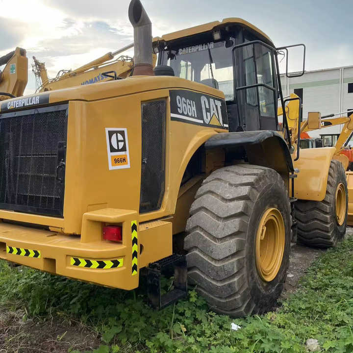 Pá carregadora de rodas Used Caterpillar 966H WHEEL  Loader Running Working Condition Cat966H Construction Engineering Machinery Hot Sale: foto 1