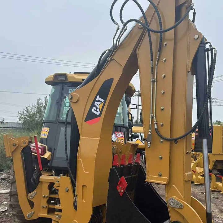 Escavadeira Used Caterpillar CAT 450F Retro Excavator CAT420F Cheap Price for Sale: foto 6