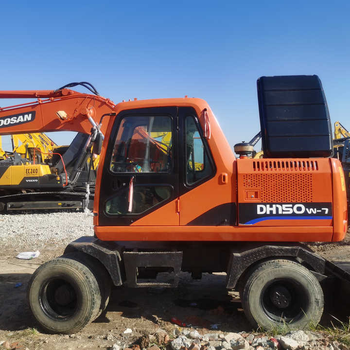Escavadora de rastos Used Digger Doosan Dh150w-7 Construction Machinery Construction Digger Used Doosan Dh150w-7 Cheap Excavator: foto 1