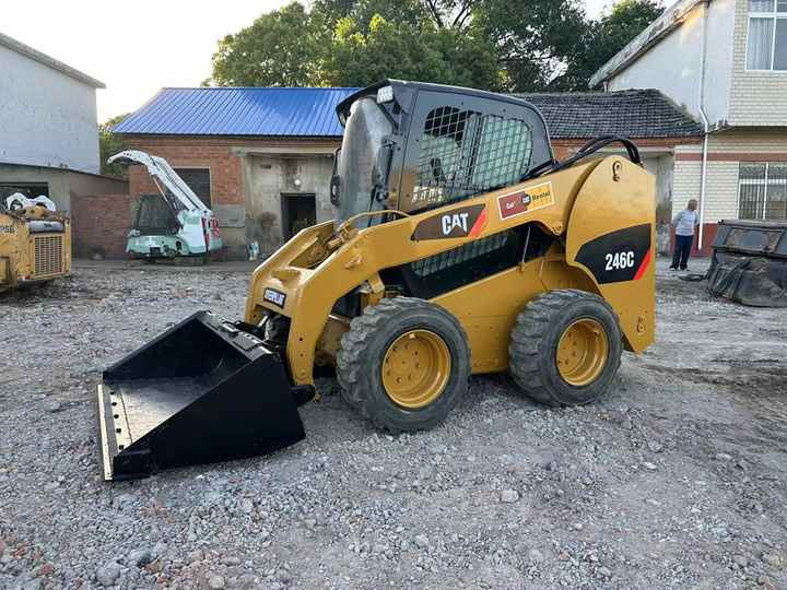 Mini pá carregadora Used Original  Caterpillar 246c Skid Steer Loader for Sale   Used  Cat226b  246c 246d Skid Steer Loader: foto 6