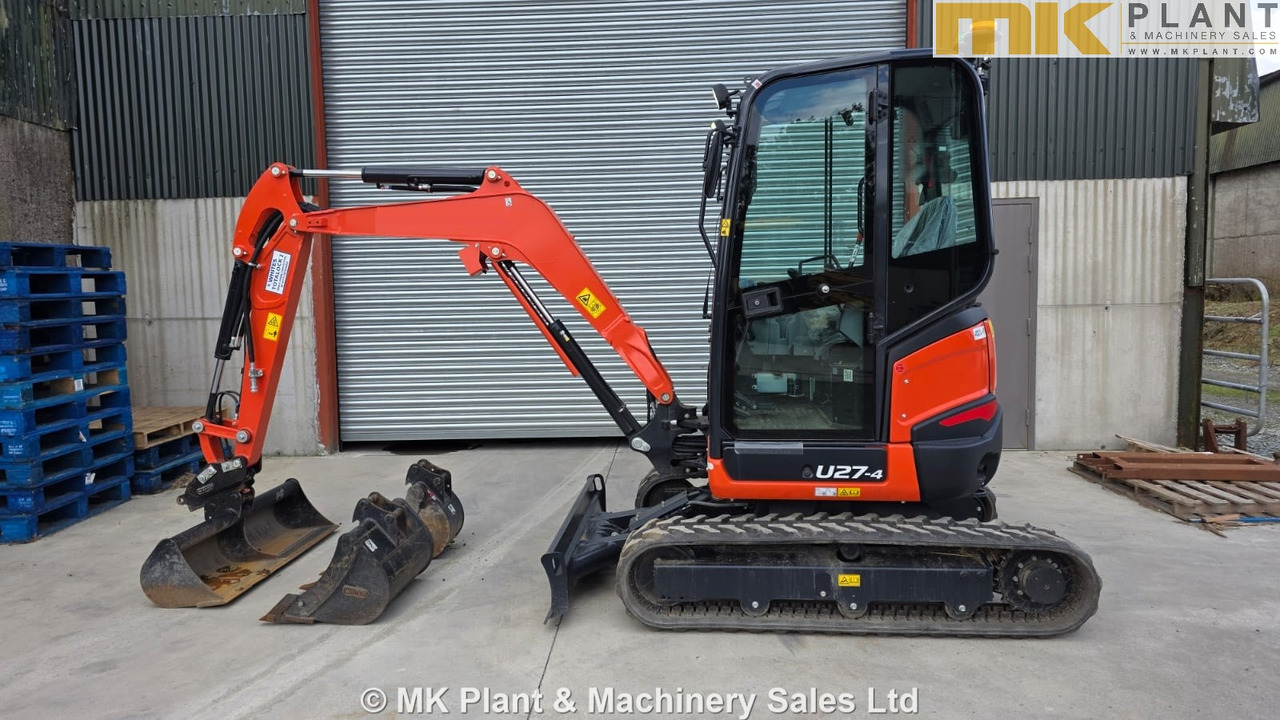 KUBOTA U27-4 - Mini escavadeira: foto 2 KUBOTA U27-4 - Mini escavadeira: foto 2