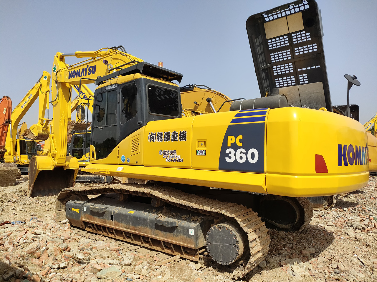 KOMATSU PC360-7 - Escavadora de rastos: foto 1 KOMATSU PC360-7 - Escavadora de rastos: foto 1