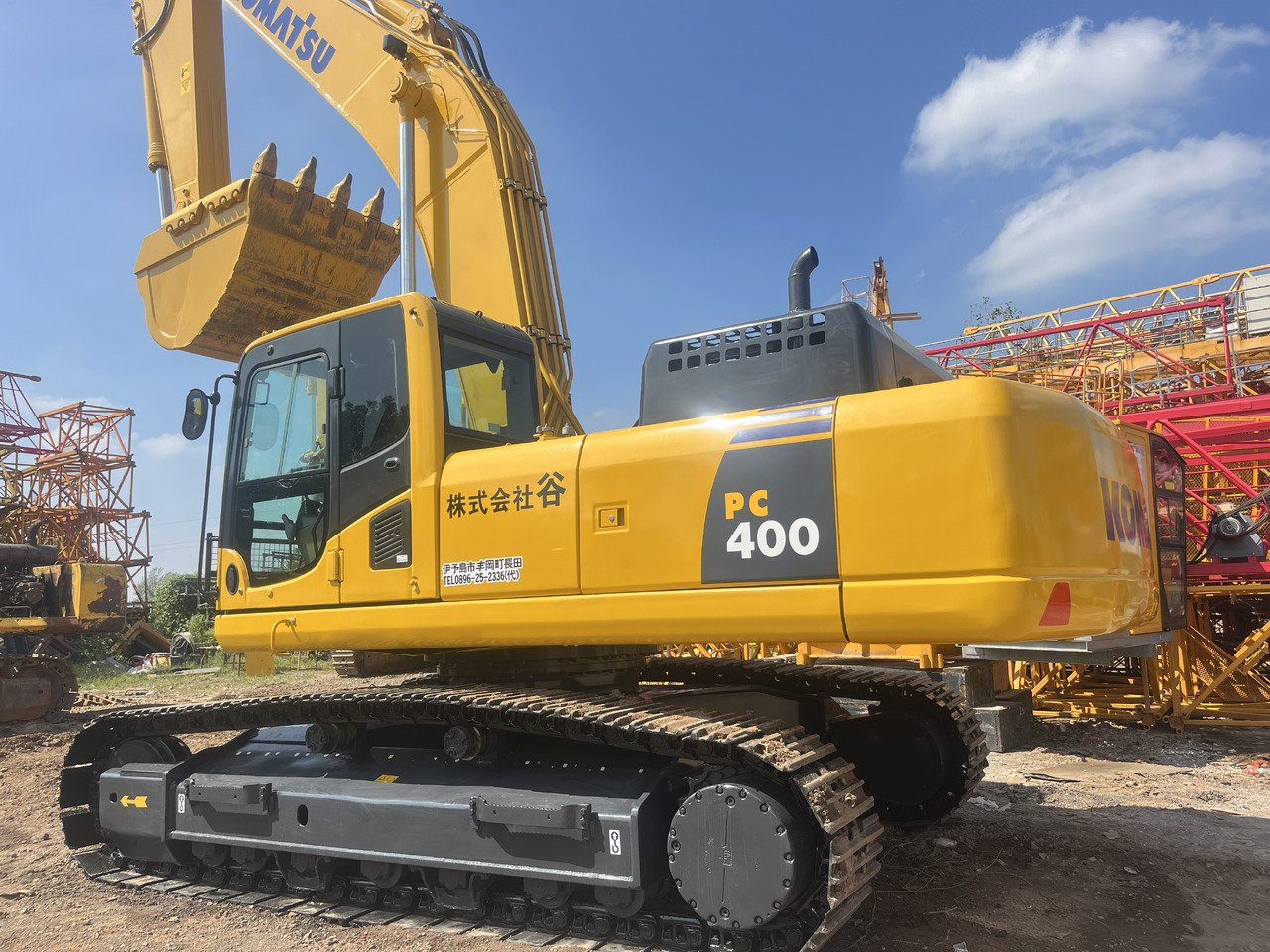 KOMATSU PC400-8R - Escavadora de rastos: foto 1 KOMATSU PC400-8R - Escavadora de rastos: foto 1